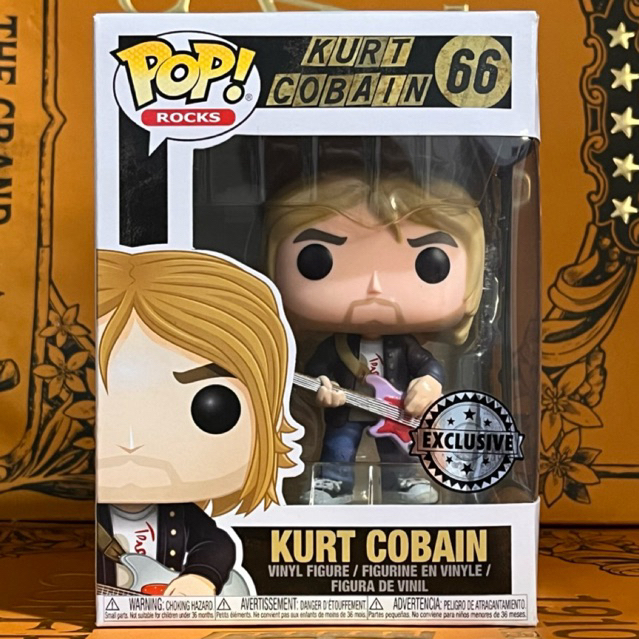 Funko Pop Rocks: Kurt Cobain Exclusive #66