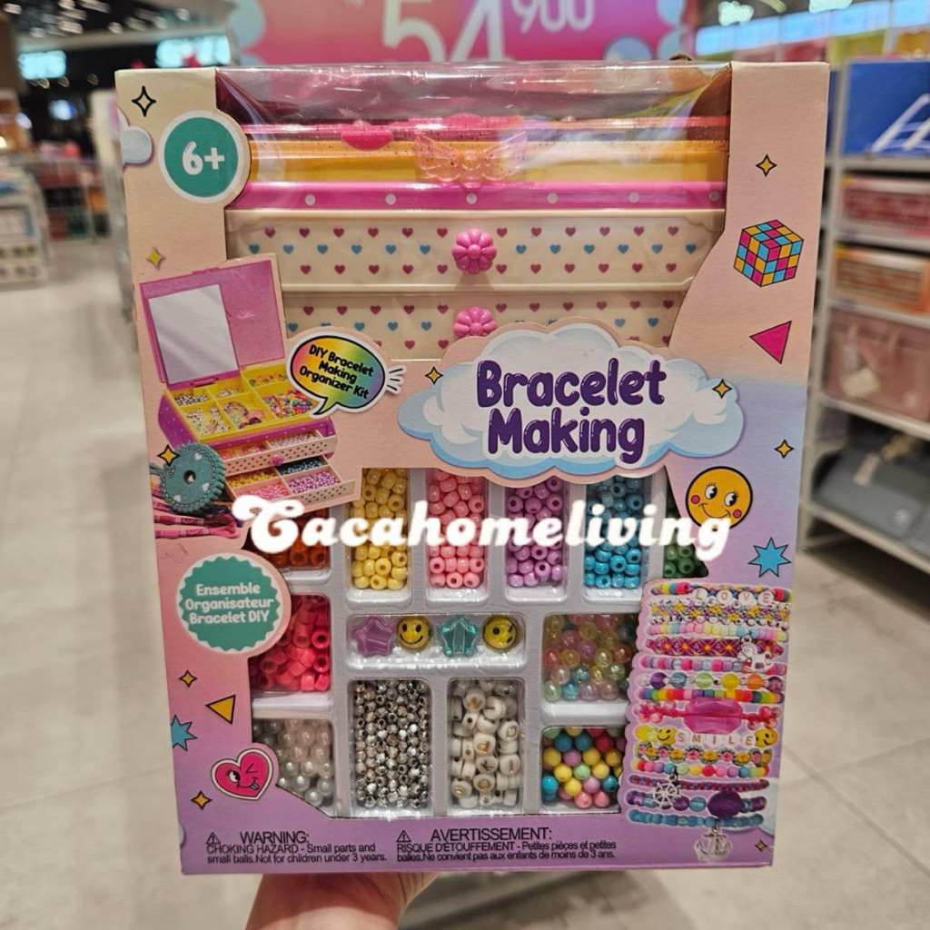 Miniso - DIY Bracelet Making Organizer Kit Set / DIY Kalung & Gelang Miniso Collection (1 Set)