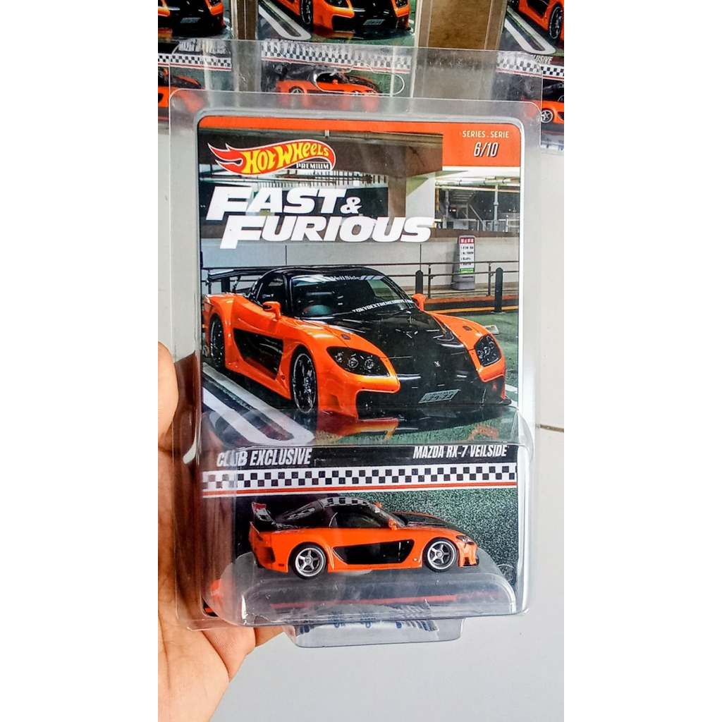 Hotwheels Tokyo Drift Mazda RX - 7 VEILSIDE Special Edition (Costum) Free figure HAN
