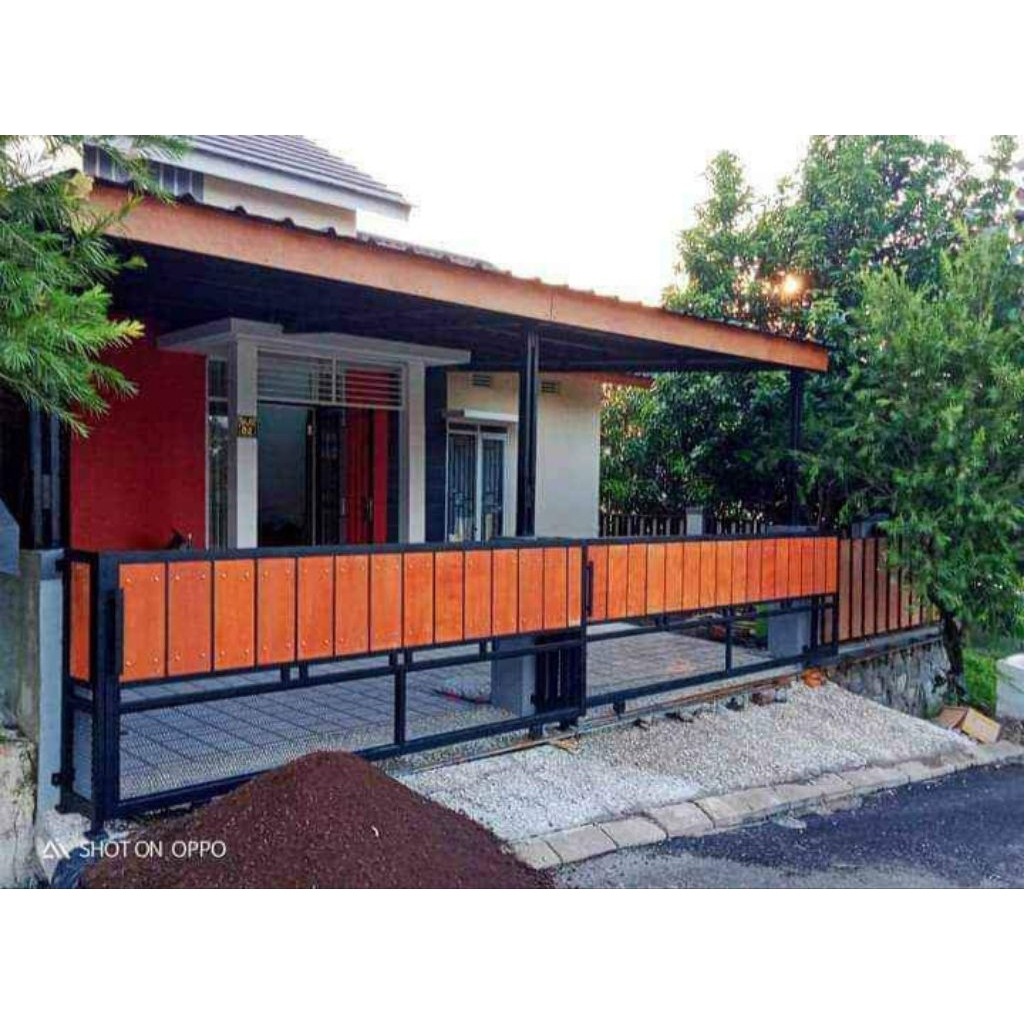 pintu pagar minimalis