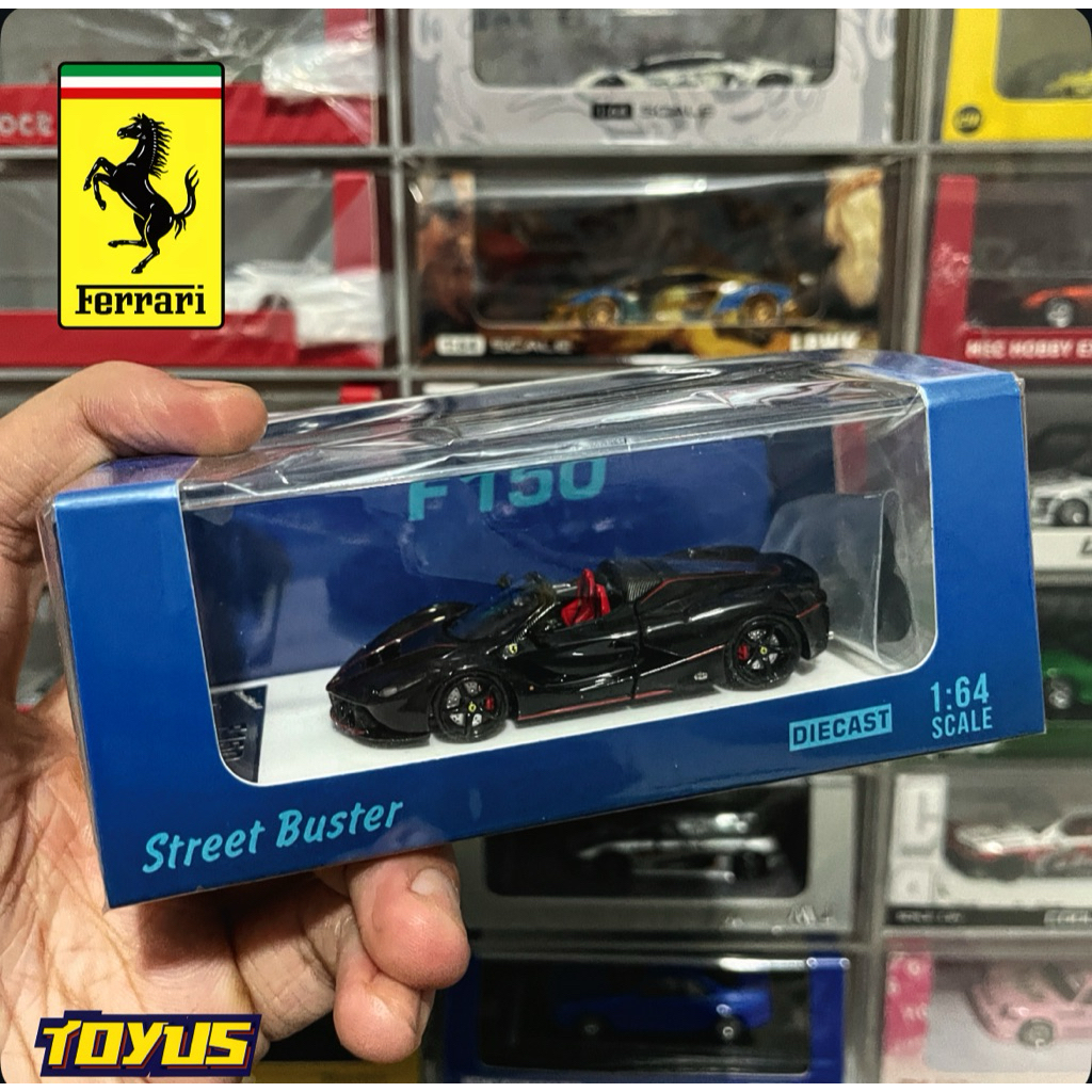 Street Buster - Ferrari LaFerrari F150 Aperta Black