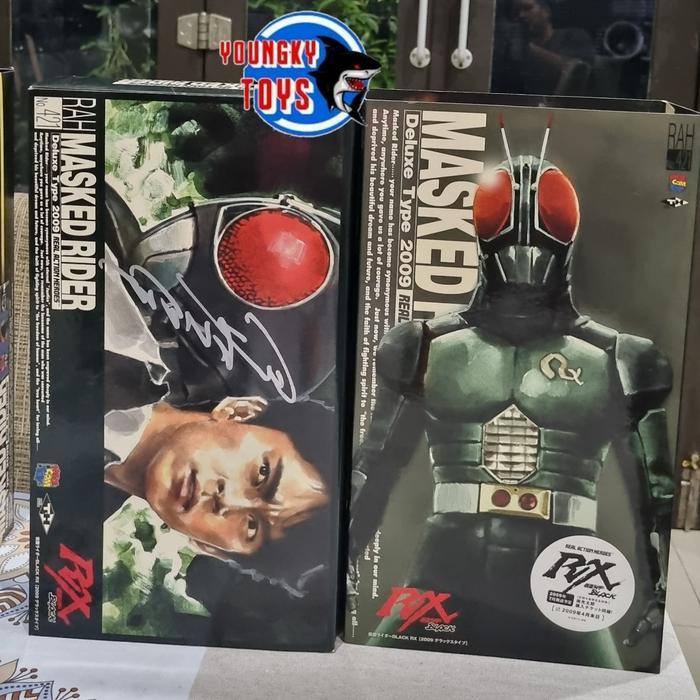 RAH Kamen Rider Black with Original Tetsuo Kurata Signature by Tetsuo Kurata( kotaro minami)
