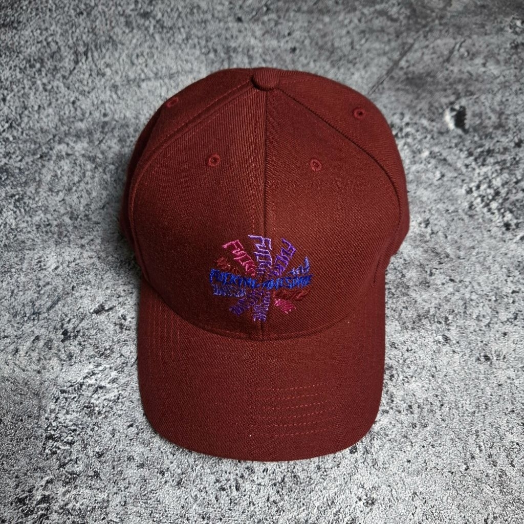 Fucking Awesome Spiral Cap - Maroon