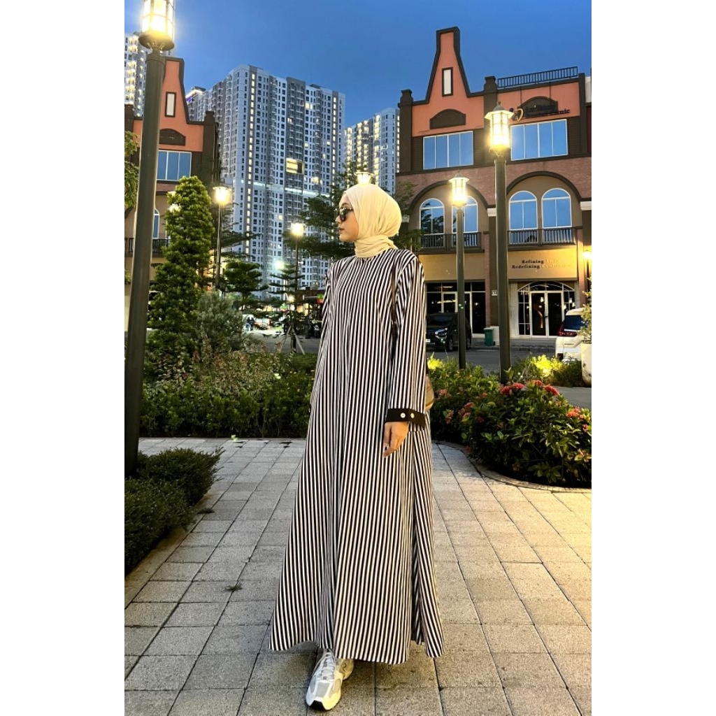 KANAYA SALUR BY VELINO COLLECTION GAMIS DAILY FORMAL PREMIUM DRESS MEWAH SIMPLE ELEGANT TERBARU MOSL