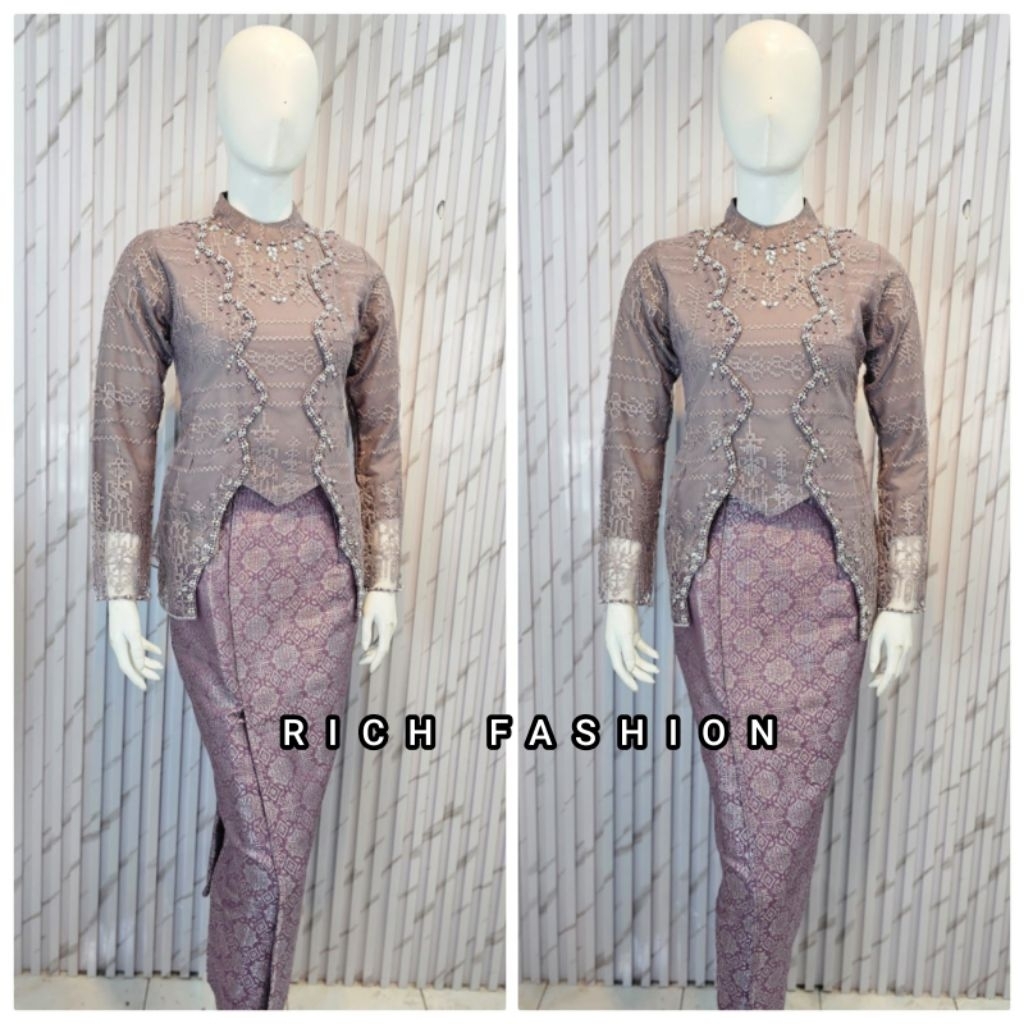 kebaya modern / kebaya Fatmawati pendek kebaya wisuda modern kekinian