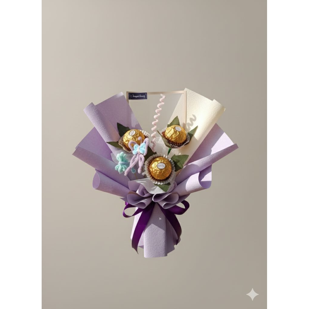 Buket Permen Kreatif | Kado Ulang Tahun/Wisuda/Anniversary Unik & Manis