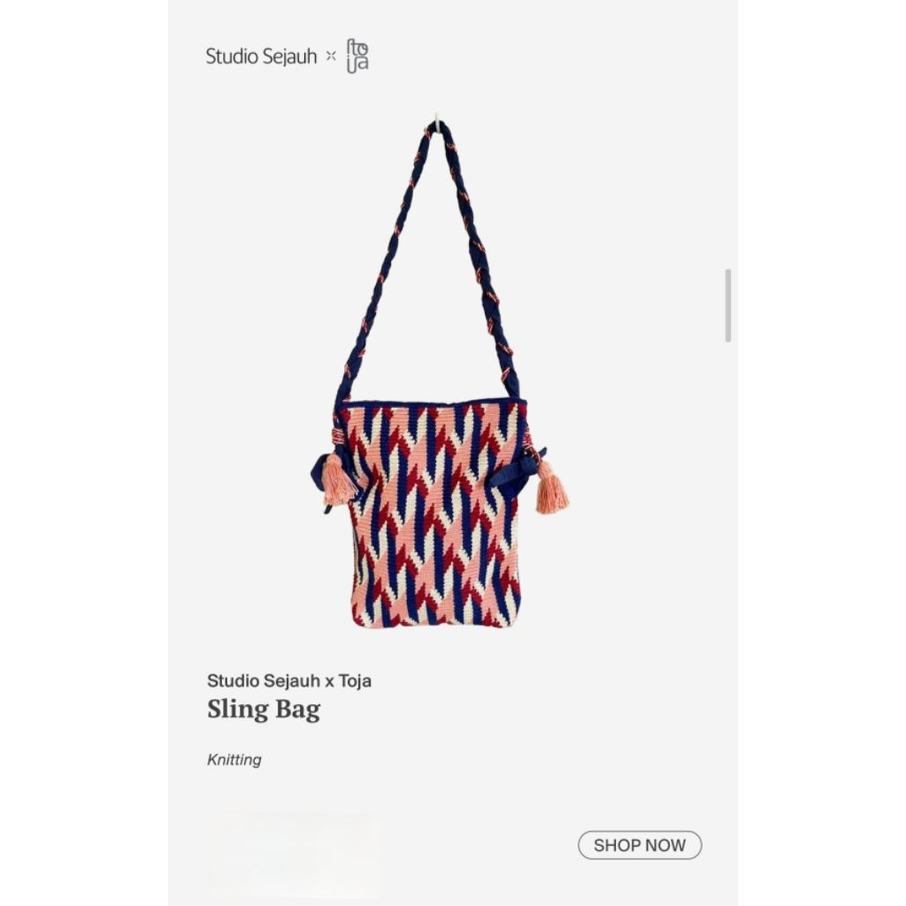Sling bag Toja Sejauh mata memandang