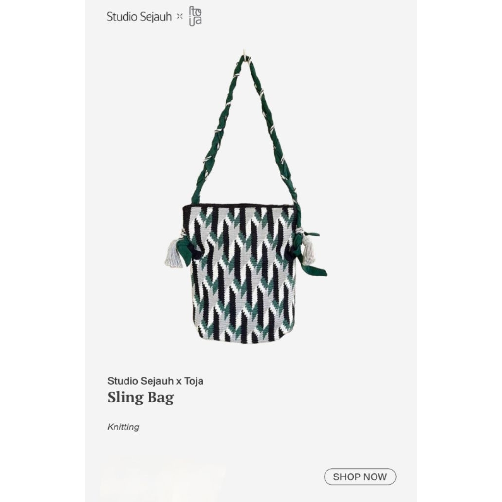 Sling Bag Toja2 sejauh mata memandang