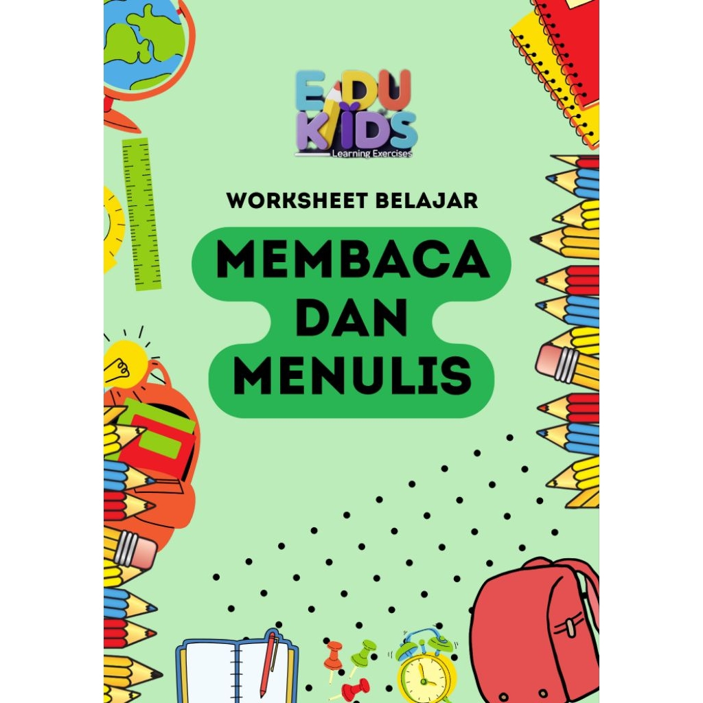 Worksheet Belajar Membaca dan Menulis