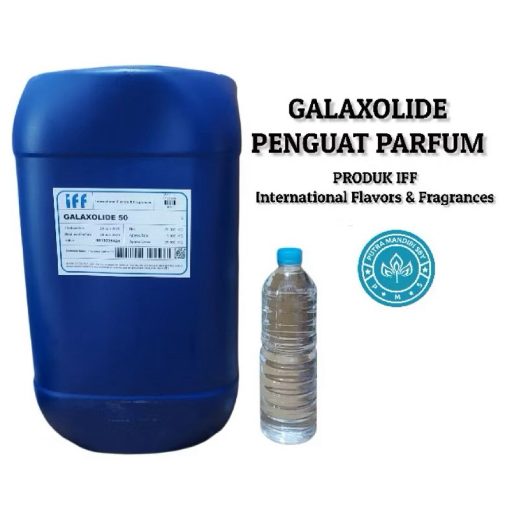 FIXATIVE GALAXOLIDE 1KG ( ORIGINAL IFF ) / GALAXOLIDE IFF / FIXATIVE PENGAWET PARFUM ( PENGIKAT PARF