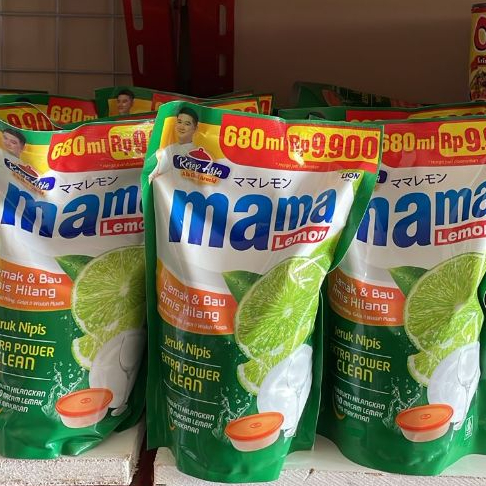 Mama Lemon 680 ML - Sabun Cuci Piring Mama Lemon 680ml