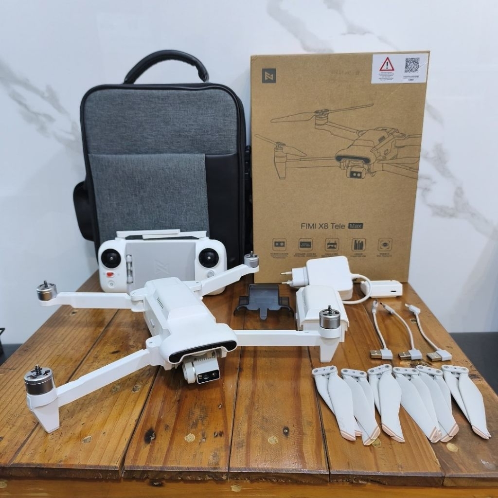 FIMI X8 Tele MAX Combo 4K Drone second fullset mulus good condition free micro SD