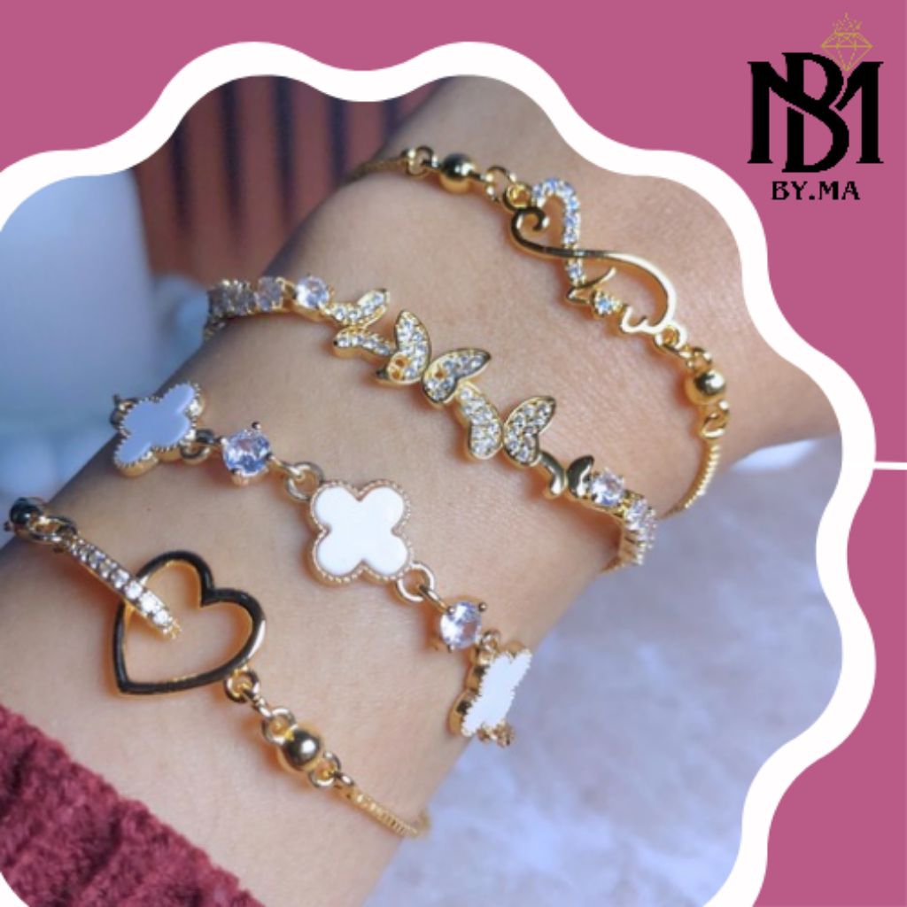Gelang Serut titanium wanita gelang titanium terbaru