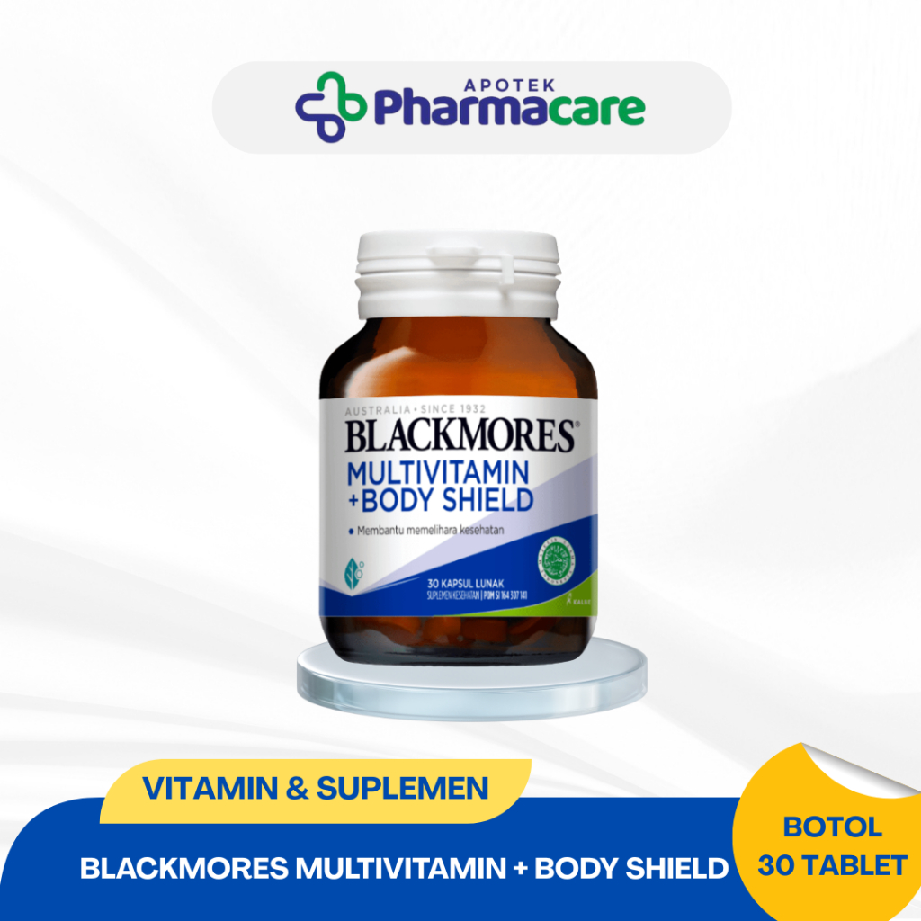 BLACKMORES MULTIVITAMIN + BODYSHIELD 30 TABLETS