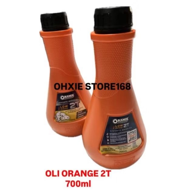 OLI 2T ORANGE/OLI RANGE 700ML/OLI 2T/OLI ORANGE 2T LOW SMOKE 700ML/OLI SAMPING 2T ORANGE