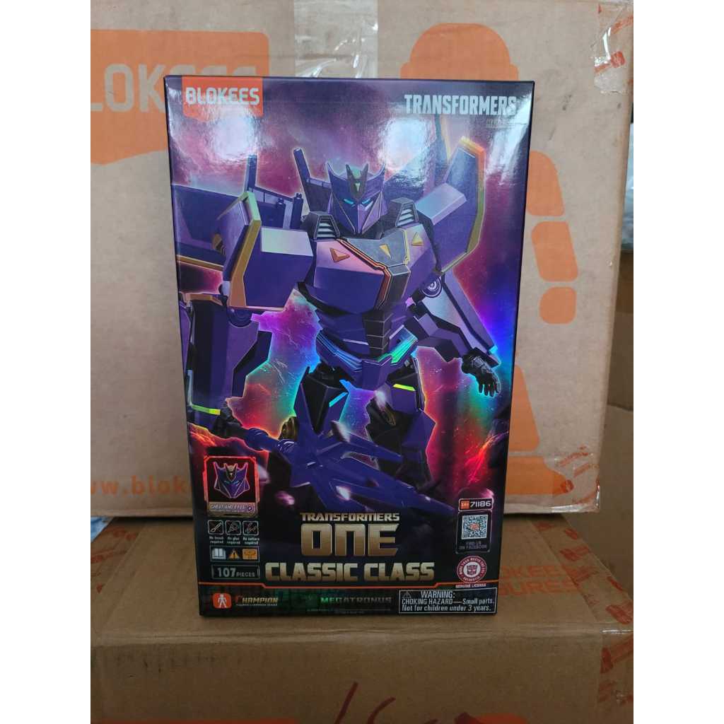 Blokees 71186 Transformer one classic class megatronus