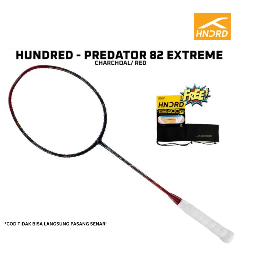 Raket Badminton HUNDRED Predator 82 Extreme