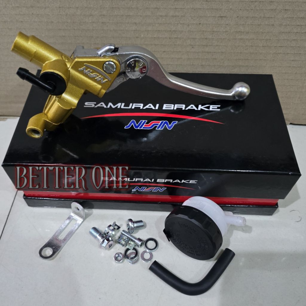 MASTER REM KANAN NISSIN SAMURAI AXIAL 14MM /SEMUA MOTOR UNIVERSAL VARIO XEON MIO SCOOPY BEAT