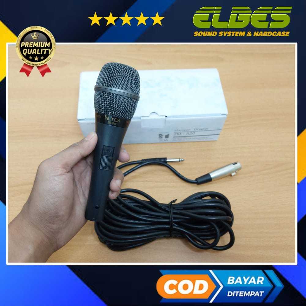 mic kabel toa zm 520 original TOA