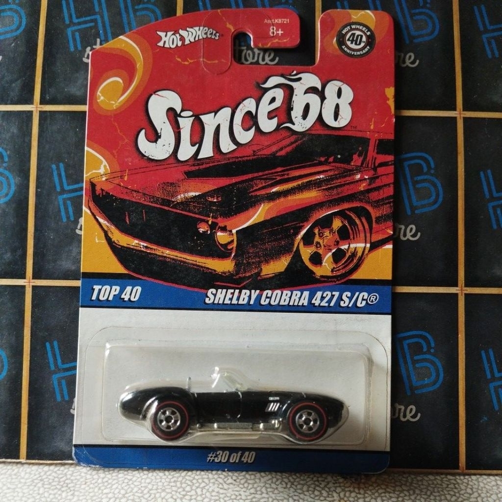 Hot Wheels Shelby Cobra 427 S/C Since 68