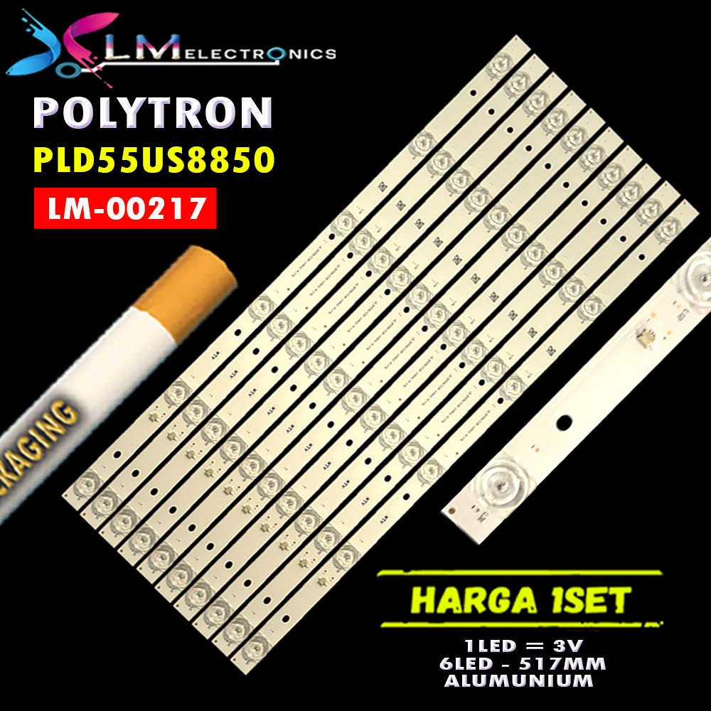 BACKLIGHT TV POLYTRON 55 PLD55US8850 55US8850 JL.D55061330-140AS-M_V01