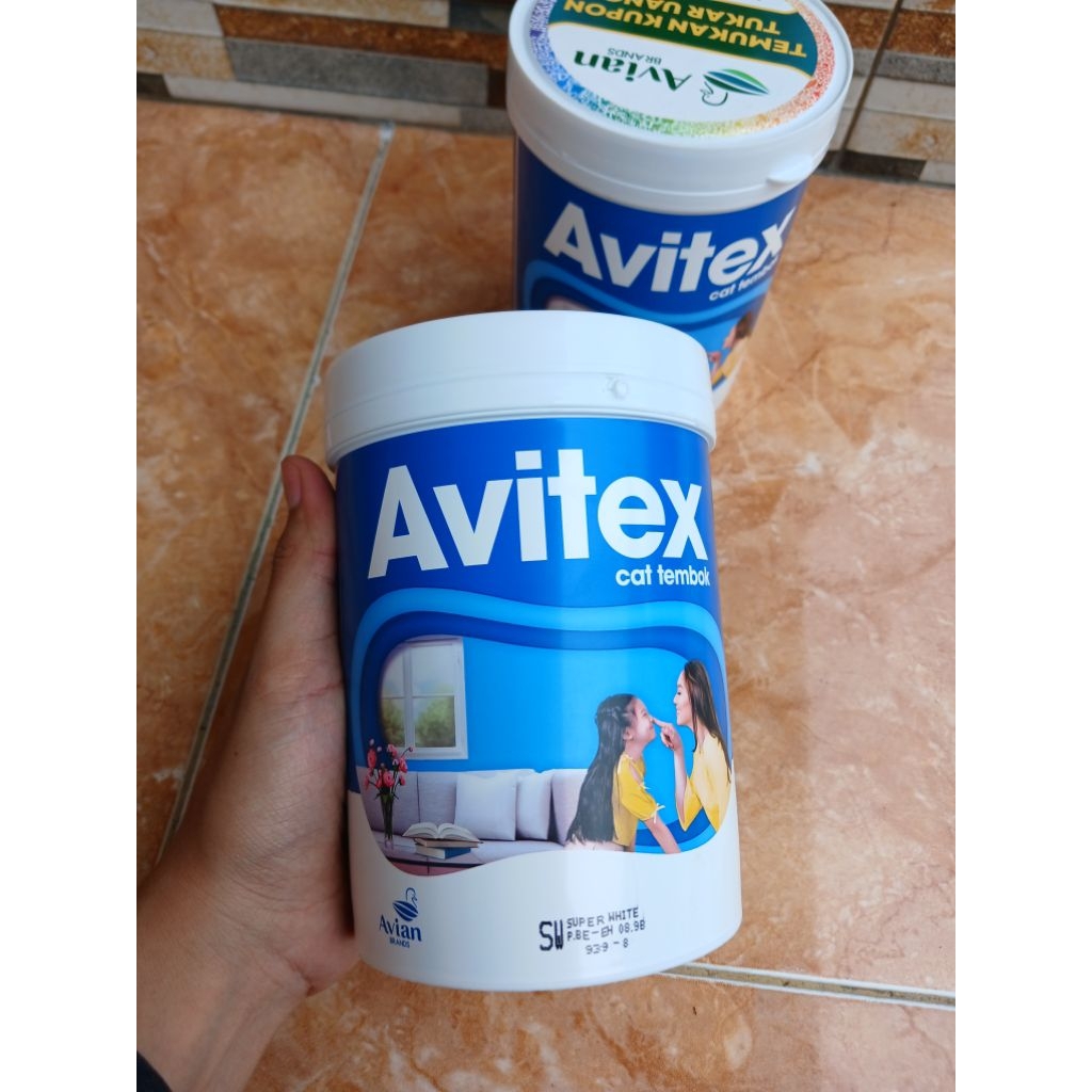 cat tembok avitex 1 kg