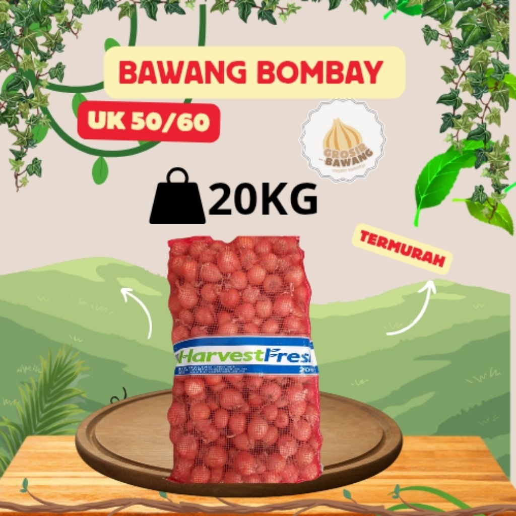 BAWANG BOMBAY 50/60 20KG