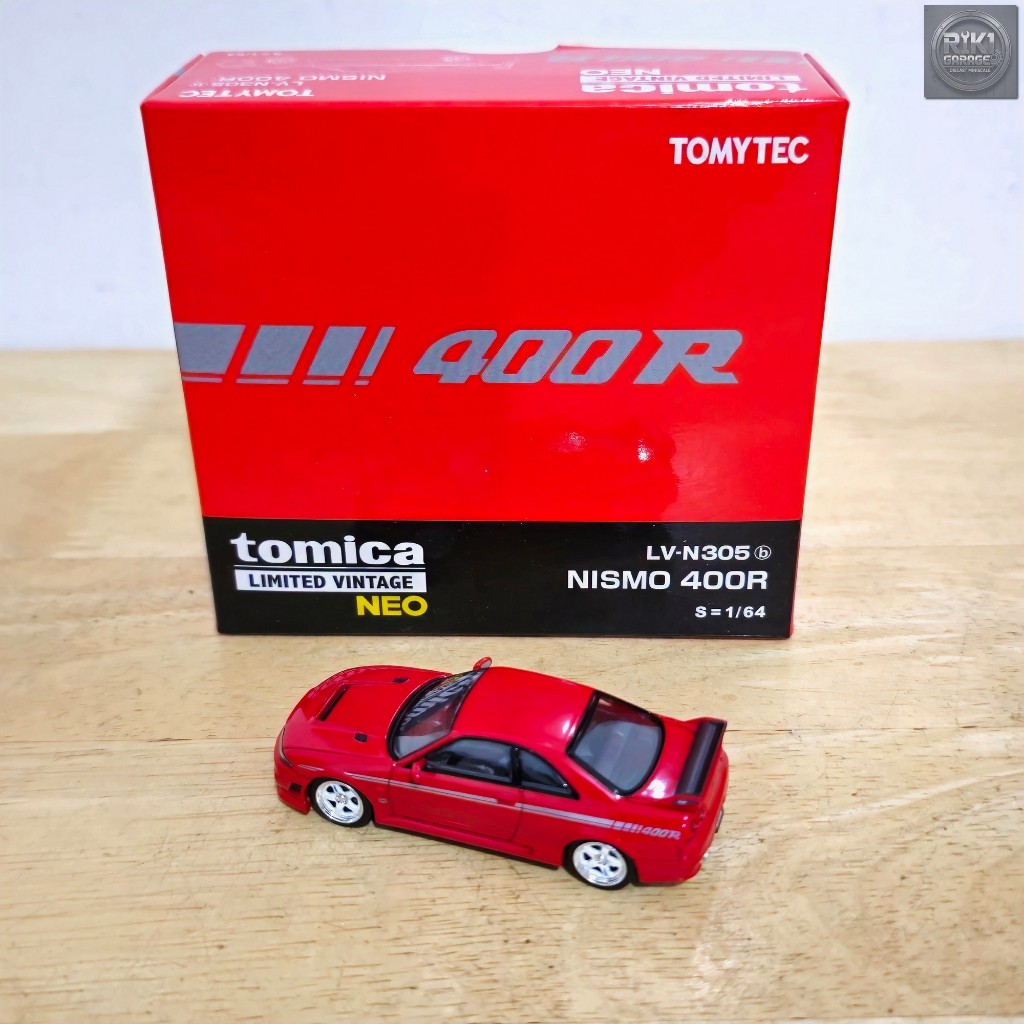 TLV Nismo 400R LV N305 Tomica Limited Vintage Neo Hobby Koleksi Mobil Mainan Mini Scale 1/64 Diecast