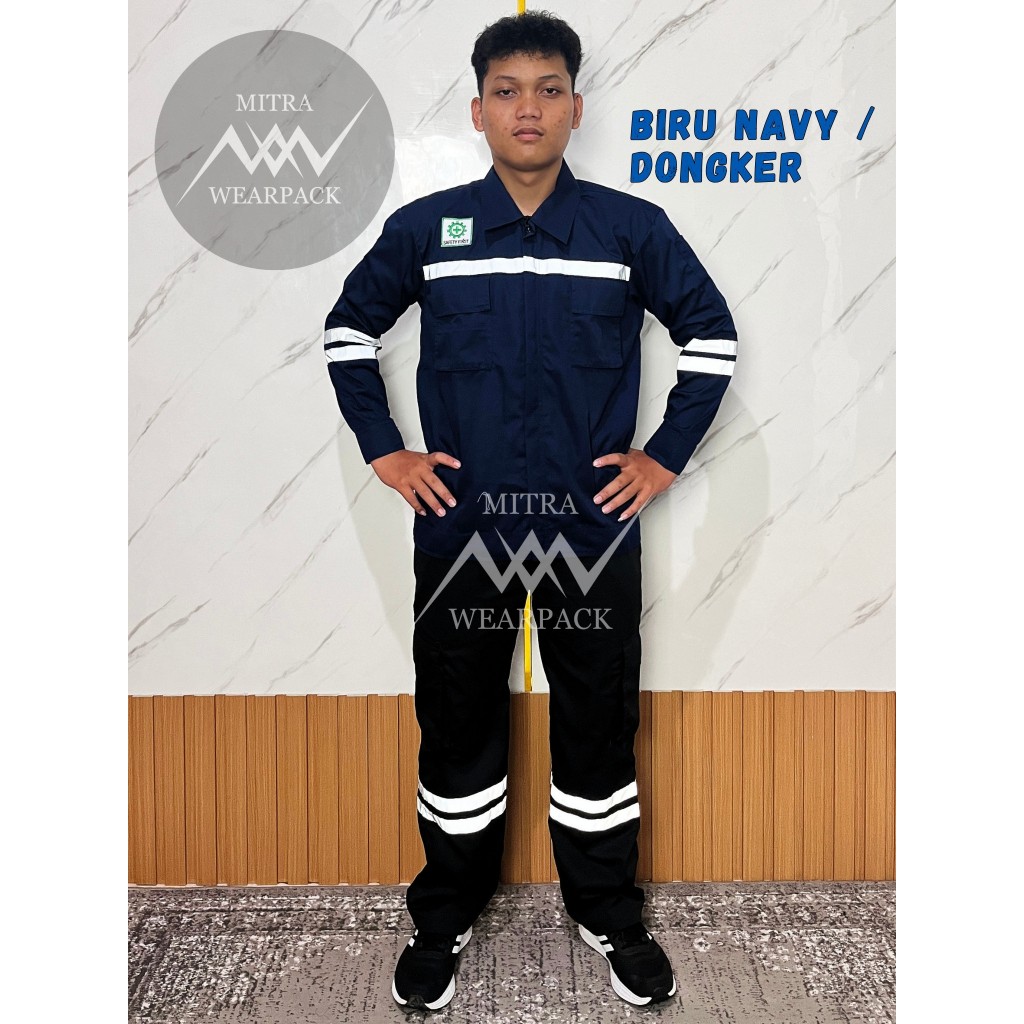 Wearpack Safety Set || Biru Navy / Dongker