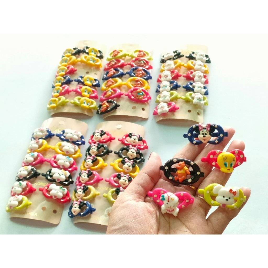 jepit rambut karakter | jepit rambut anak | jepit rambut motif