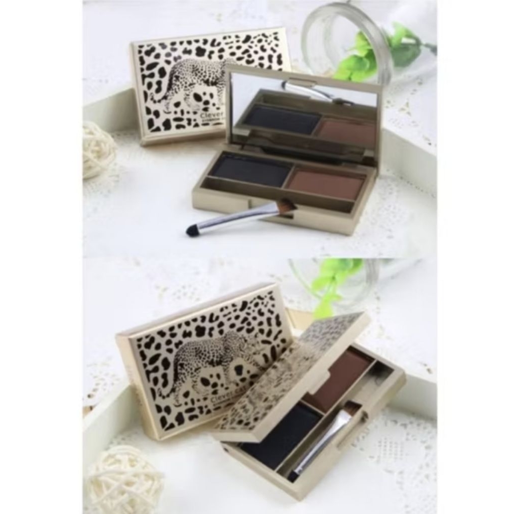 Eyebrow Powder Clever Cat / MN Eyebrow / Kiss Beauty / Pensil Alis