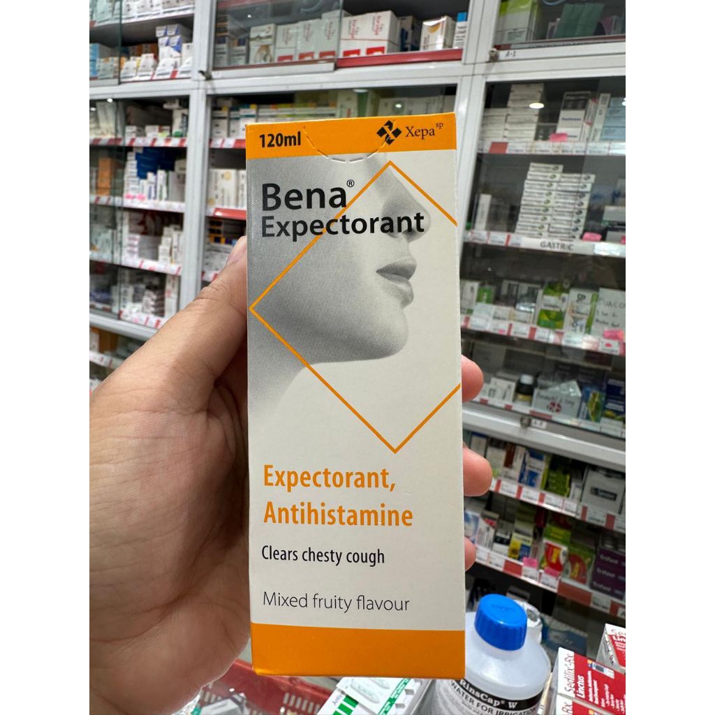 Bena Expectorant 120ML Batuk Dahak Malaysia