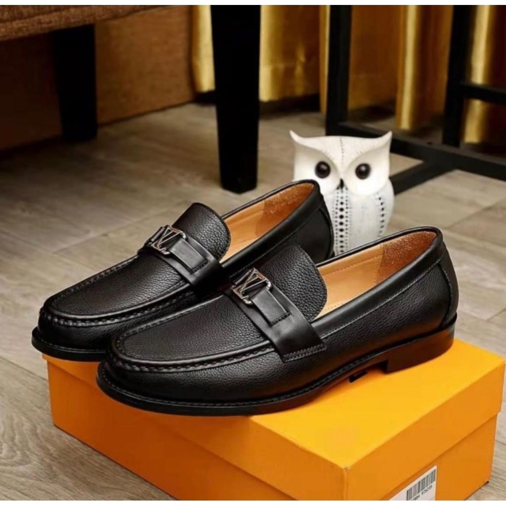 Sepatu Pantofel pria casual branded import Mirror # PLV-01