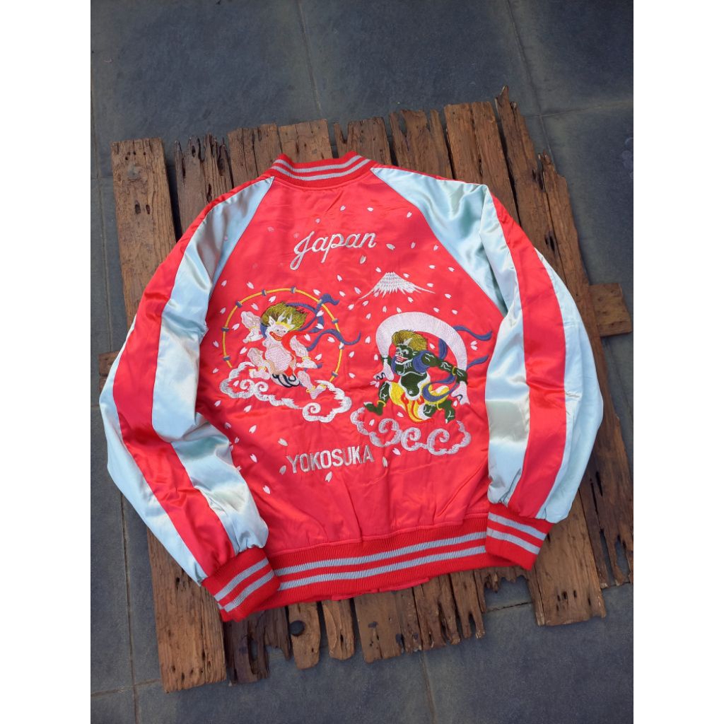 Sukajan Raijin Fujin Jacket