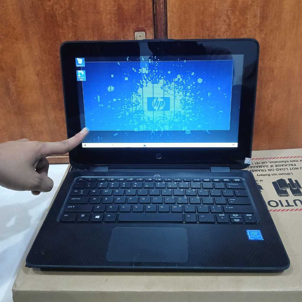 HP Probook X360 11 G6 EE, Celeron-N4020, Ram 4/128Gb, Grey, BERGARANSI