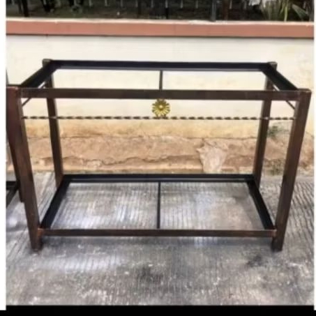 Rak Aquarium Besi Hollo Siku 100x50