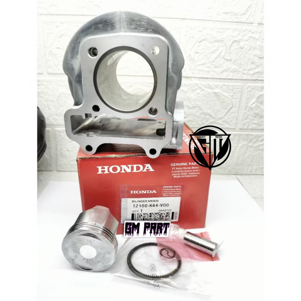 BLOK SET CYLINDER SET BLOK SEHER BEAT FI ESP SCOOPY FI ESP VARIO 110 FI ESP K44 STATER HALUS