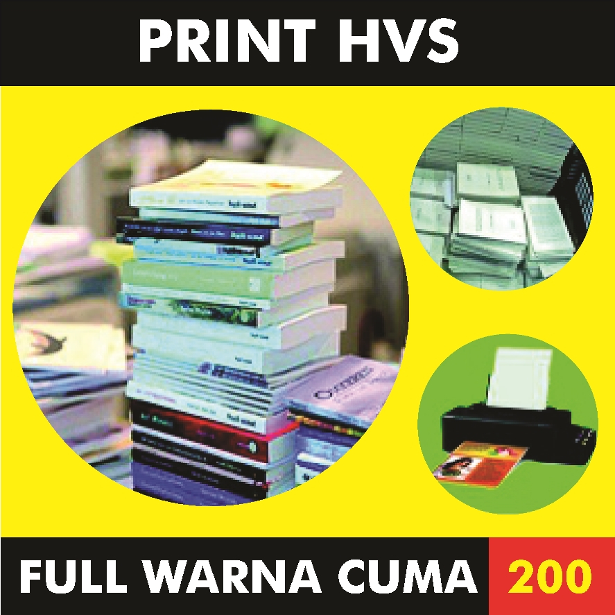 PRINT KERTAS HVS A5 B5 A4 F4 80 GSM / print hvs / print a5 / print a4 / print b5 / print f4 / print 