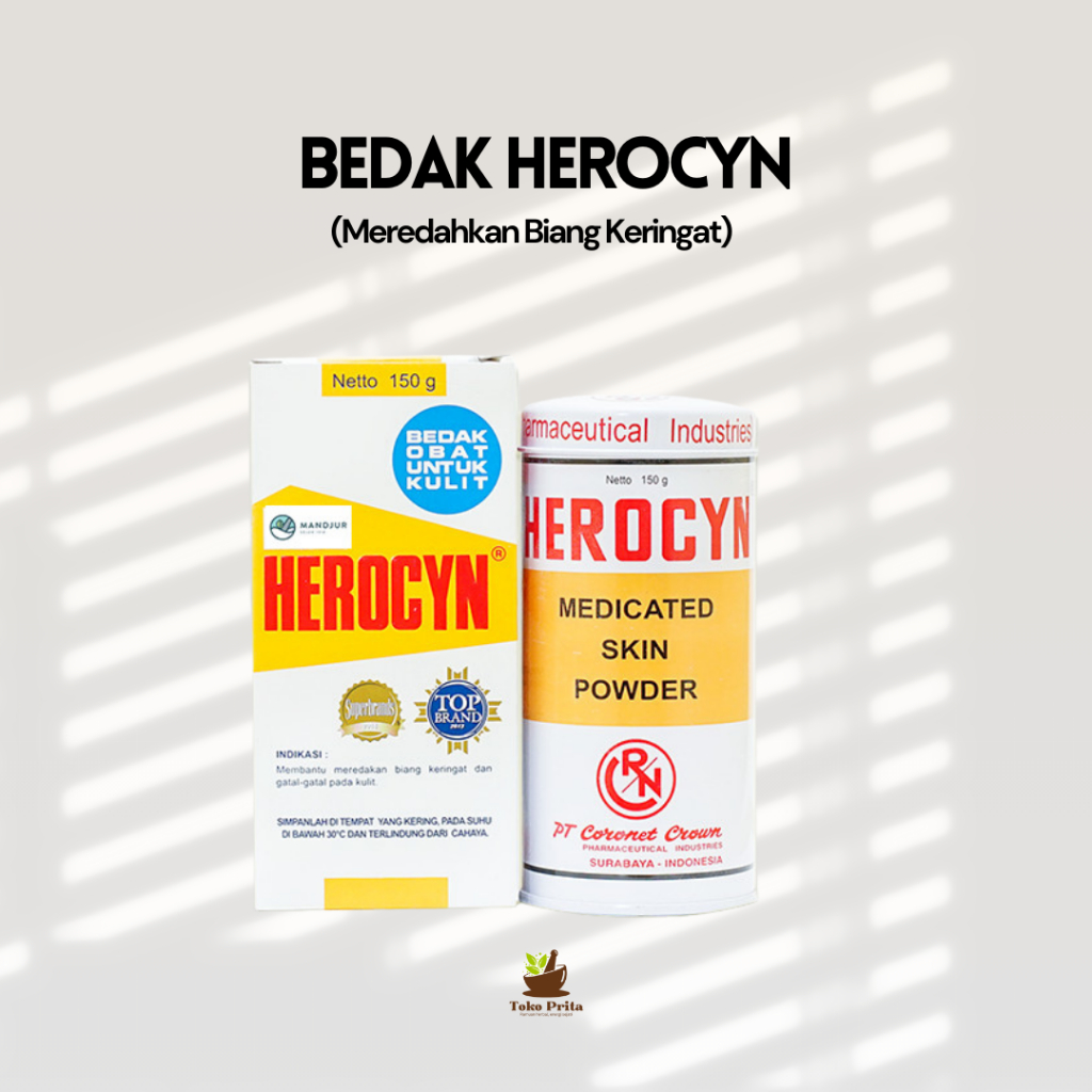 Bedak Herocyn Dewasa Untuk Gatal -  / 150 Gram
