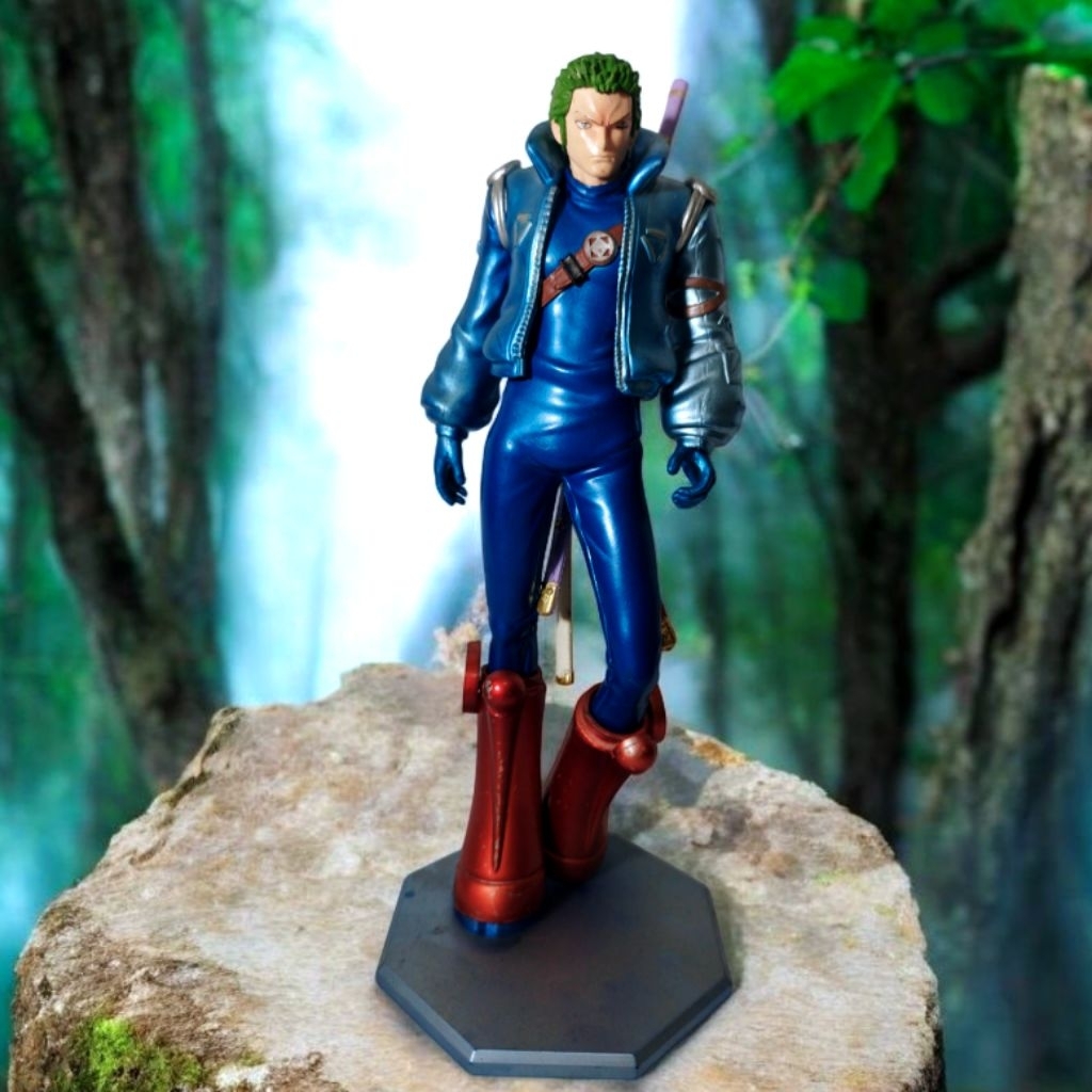 Figure One Piece Zoro Recast 3 Pedang - Mainan Second Figure Statue One Piece Zoro Recast Harga Term