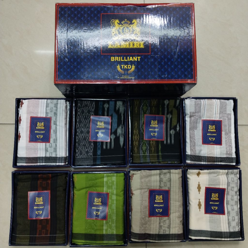 Sarung Tenun Lamiri TKD Songket Timbul