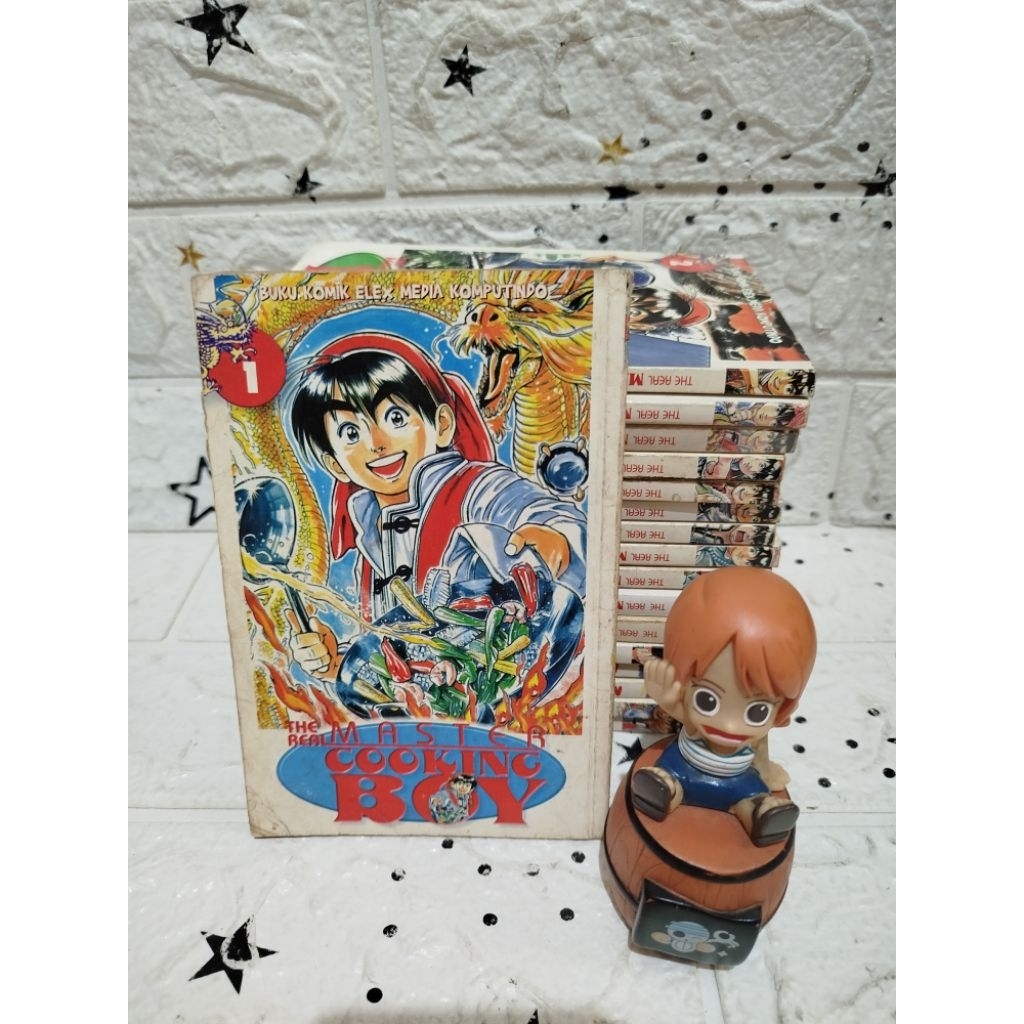 Komik The Real Master Cooking Boy 1-12 & Komik Master Cooking Boy 1-5 (set ke-2)