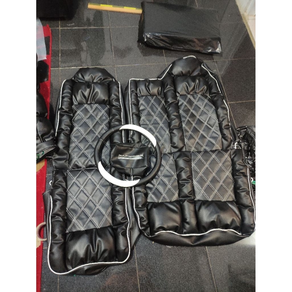 sarung jok mobil Isuzu Elf giga full interior