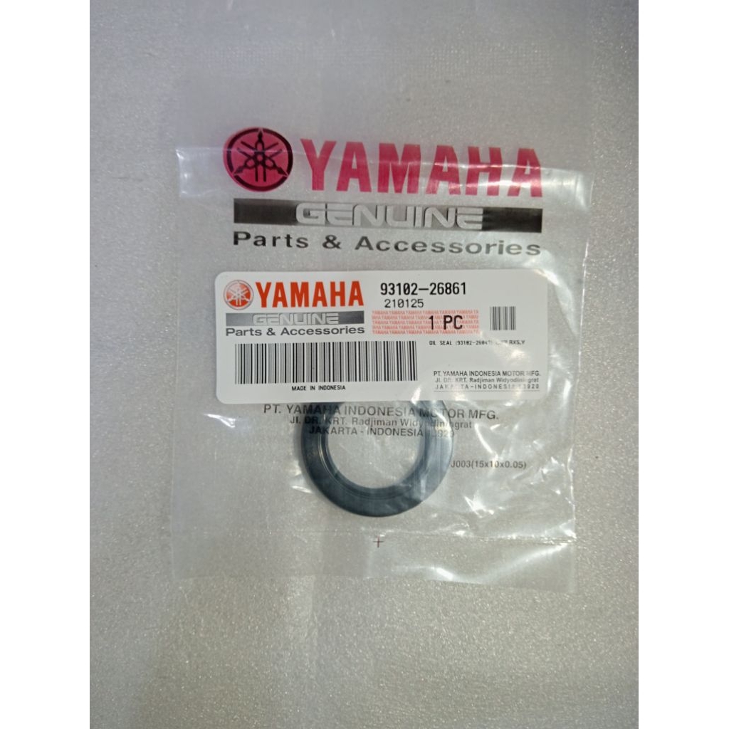 SIL/SEAL AS GEAR DEPAN/GIGI TARIK RX KING RXS RXZ 93102-26861 ORIGINAL 100%