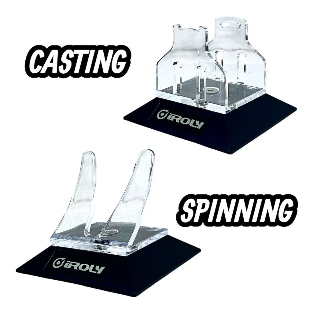 REEL DISPLAY / REEL STAND PANCING IROLY UNTUK TYPE REEL BAITCASTING / SPINNING