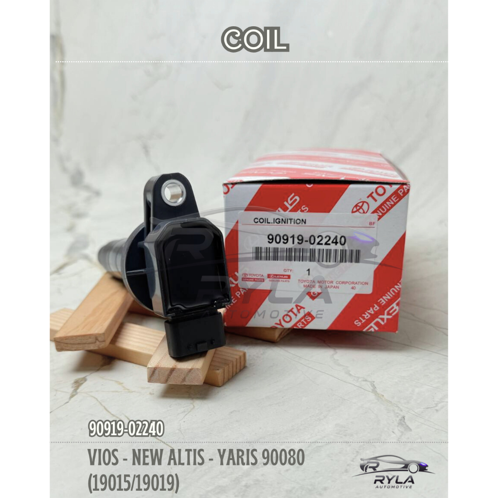 Ignitation Coil / Koil Pengapian / Koil Mobil - TOYOTA (Vios, Yaris) - 90919-02240
