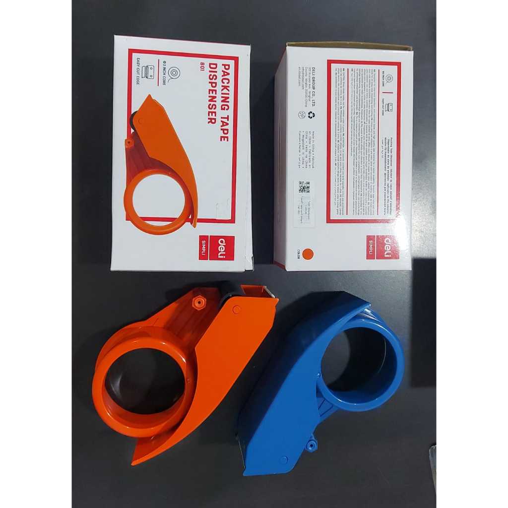 Lakban Deli/Tape Dispenser Lakban / Gunting Joyko / Cutter Joyko
