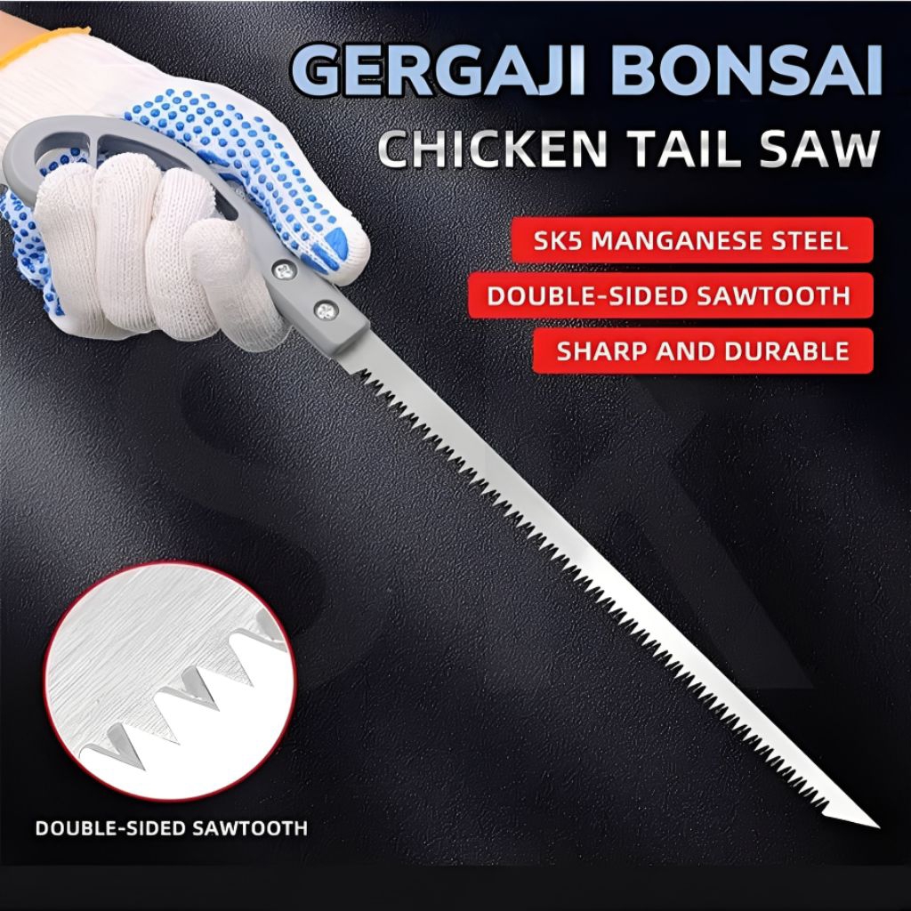 ACCESSORIES Gergaji Kecil Super Tajam / Gergaji Mini Bonsai Tanaman Kayu Stainless