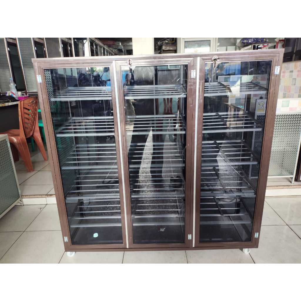 RAK SEPATU KACA/ RAK SEPATU FULL KACA/ RAK SEPATUI/ PENGIRIMAN JABODETABEK ONLY