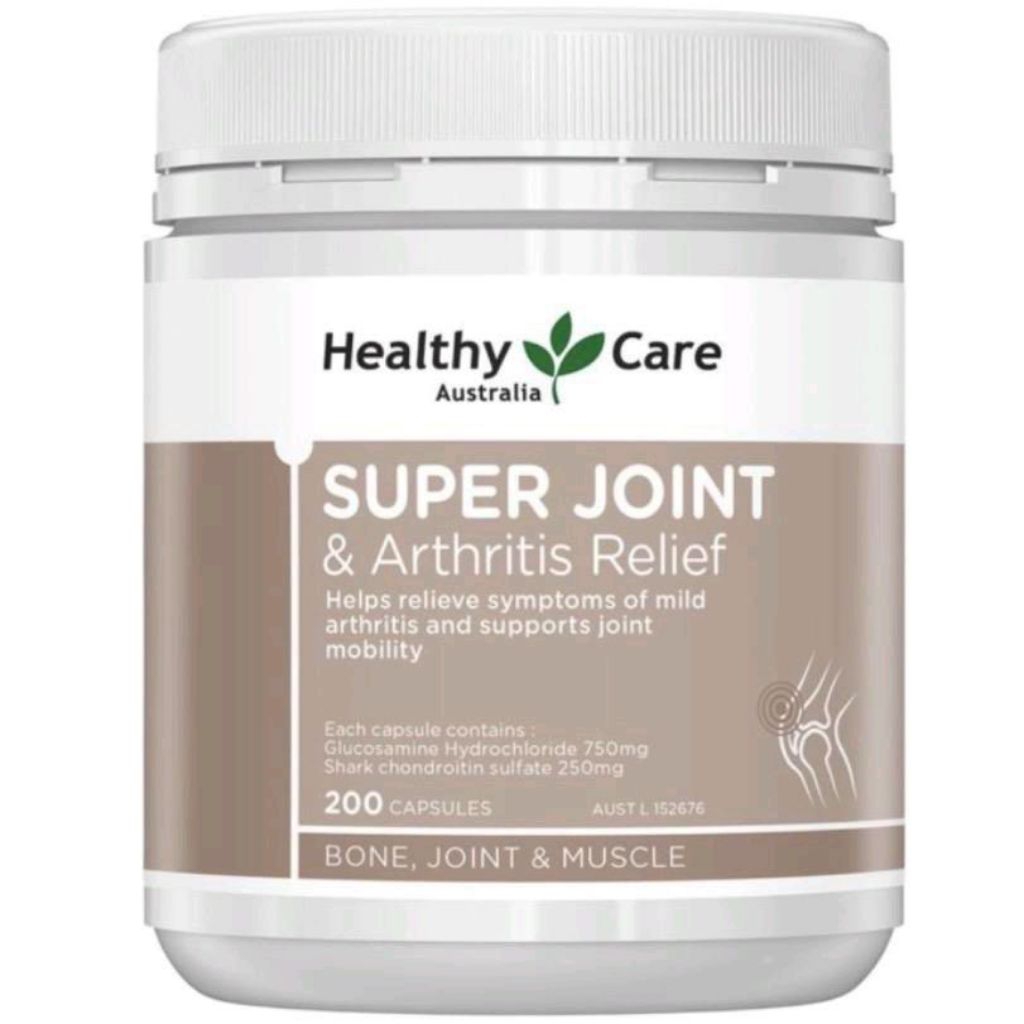 Healthy Care Super Joint & Arthritis Relief 200 capsules